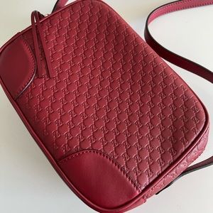 GUCCI Microguccissima Mini Bree Messenger Bag